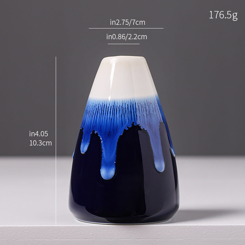 Artistic Speckled Ceramic Vase Bowlift
