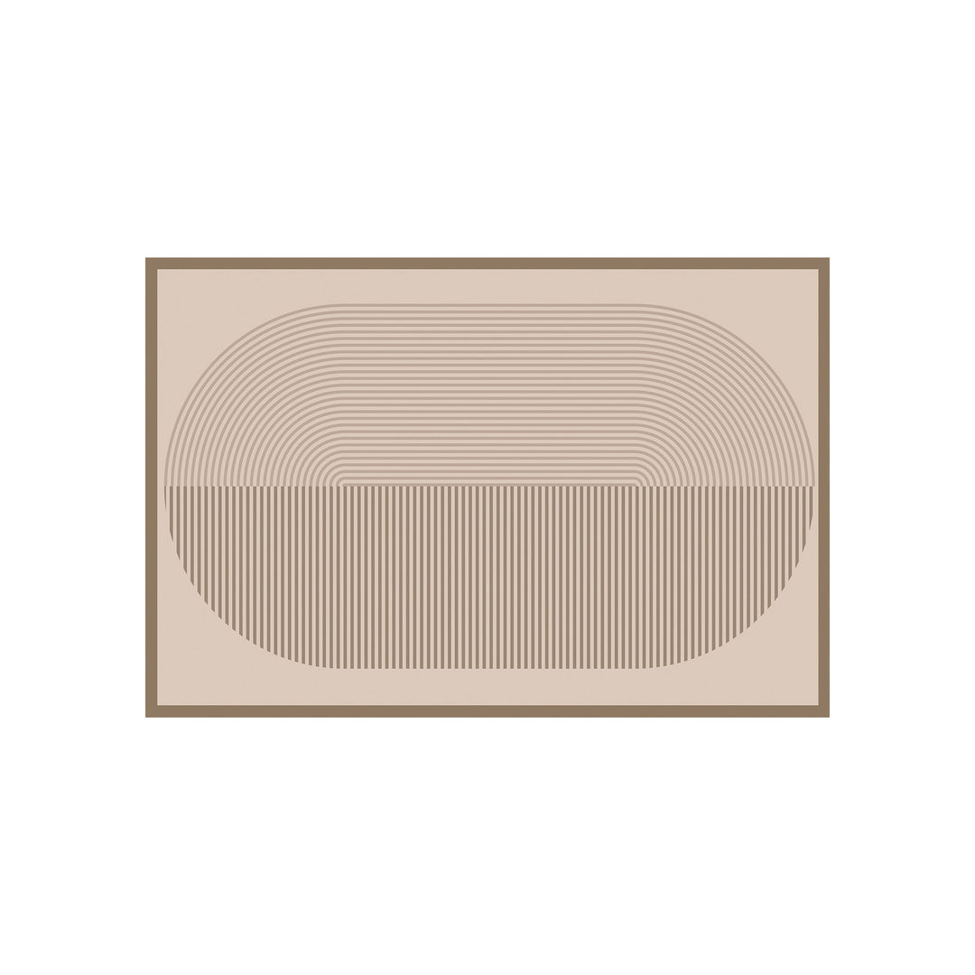 Geometric Pattern Soft Memory Foam Bath Mat Bowlift
