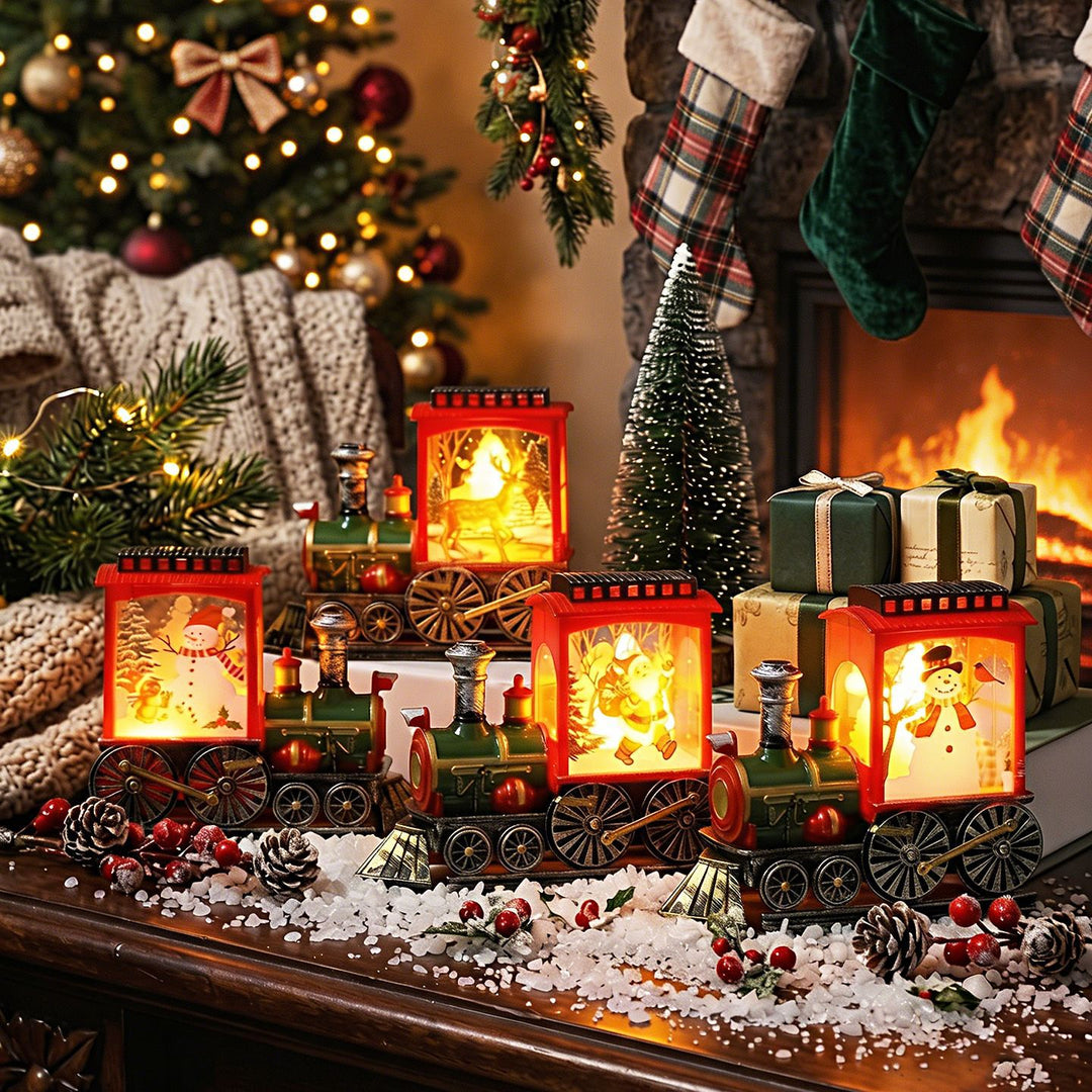 Christmas LED Pull Lantern Bowlift