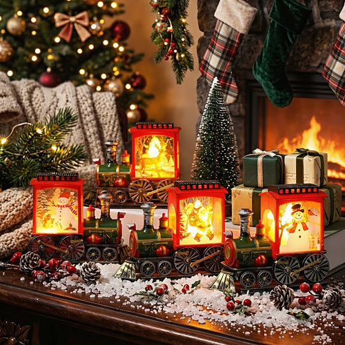 Christmas LED Pull Lantern Bowlift