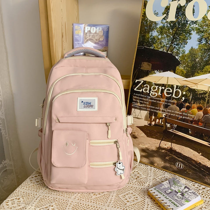 Multi-Pocket Casual Backpack Bowlift