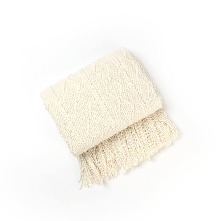 Textured Knit Scarf Bowlift
