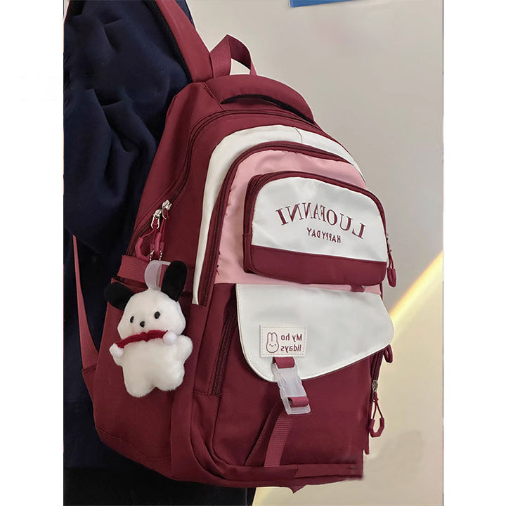 Multi-Compartment Stylish Backpack Bowlift