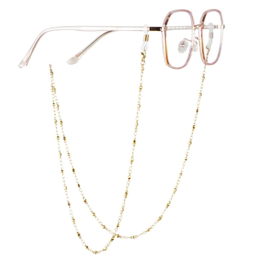 Premium Metallic Eyewear Chain Bowlift