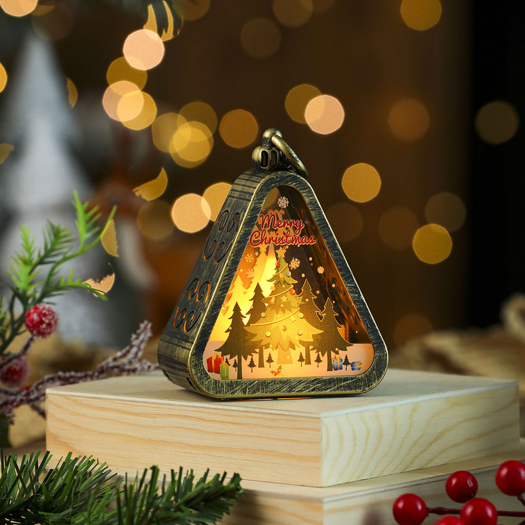 LED Christmas Decorative Lantern Bowlift