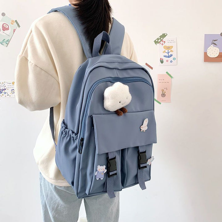Versatile leisure backpack with multiple inner compartments Bowlift