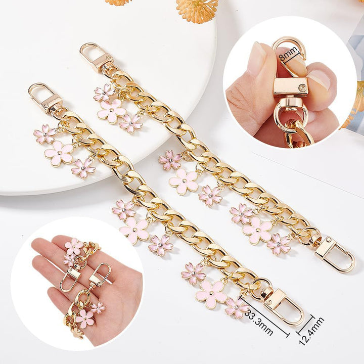 Playful Floral Charm Bracelet Bowlift