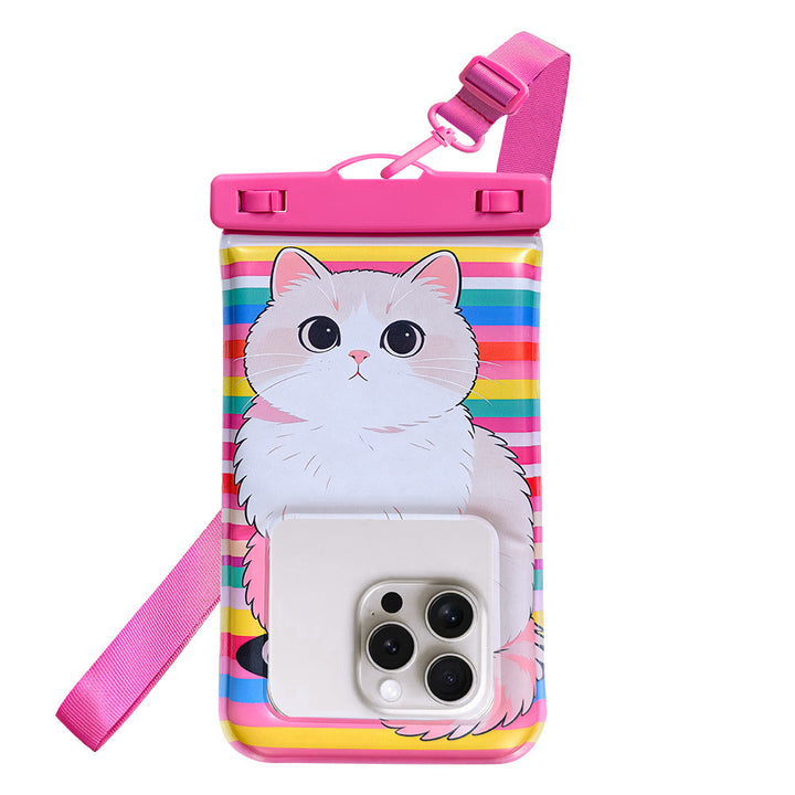 Creative Waterproof Smartphone Bag with Playful Design Bowlift