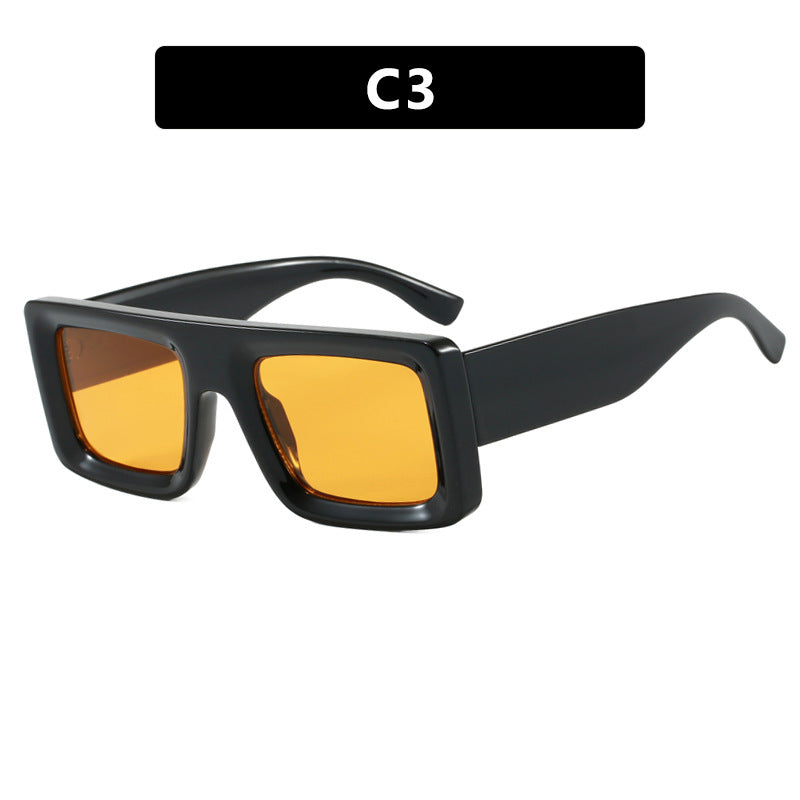 Women's fashionable square sunglasses with sturdy frame and protective lenses Bowlift