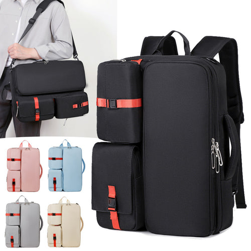 Modular Travel Backpack with Detachable Pouches Bowlift