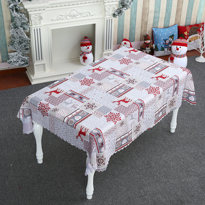 Festive Holiday Tablecloth Bowlift