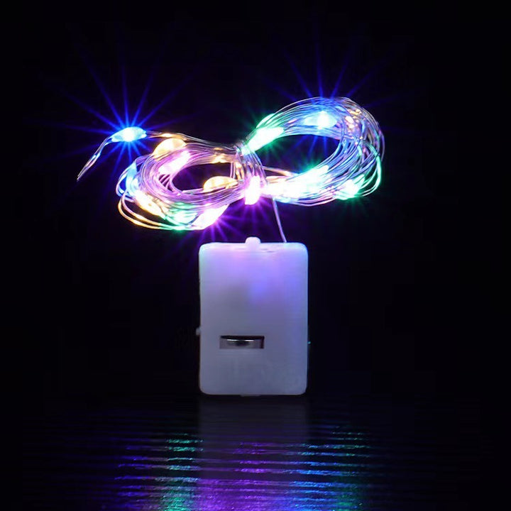 LED Bottle Stopper Fairy String Lights With Waterproof Battery Cap And Flexible Copper Wire Bowlift