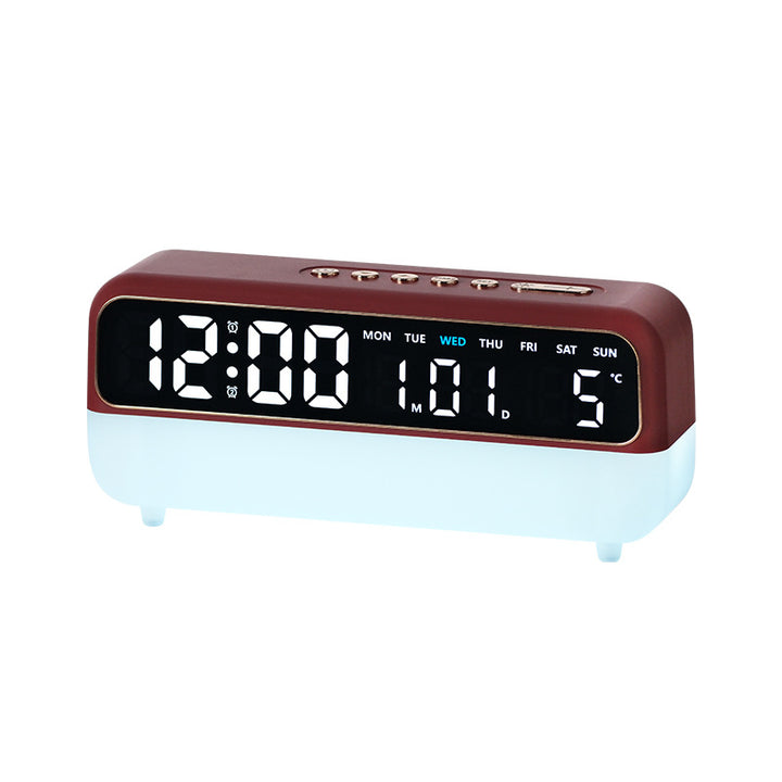 Digital alarm clock with multifunctional temperature and date display Bowlift