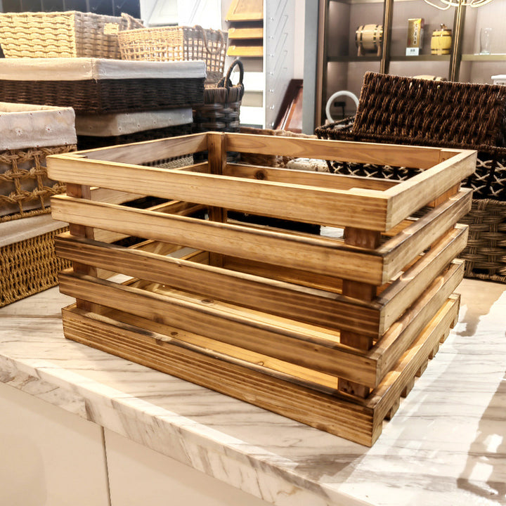 Wooden Storage Crate Bowlift