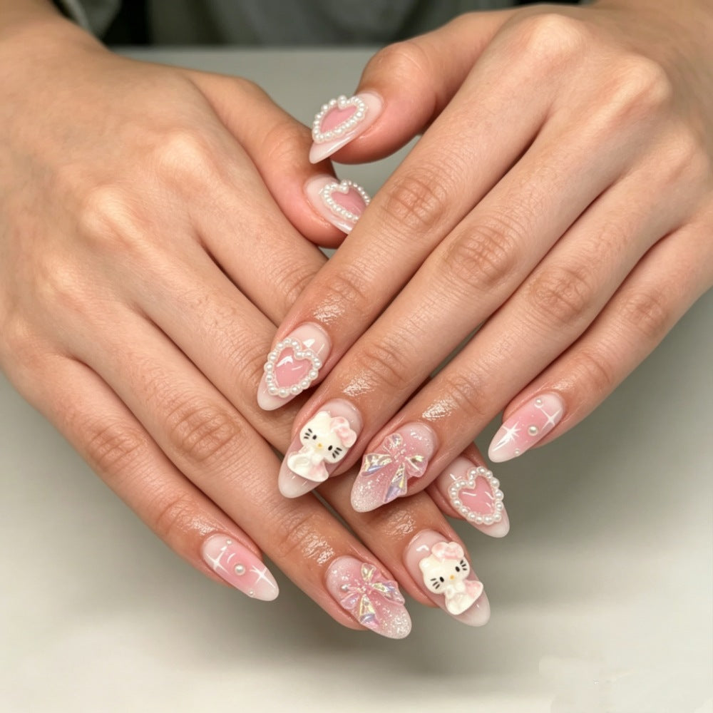 Artistic Embellished Nail Art Extensions