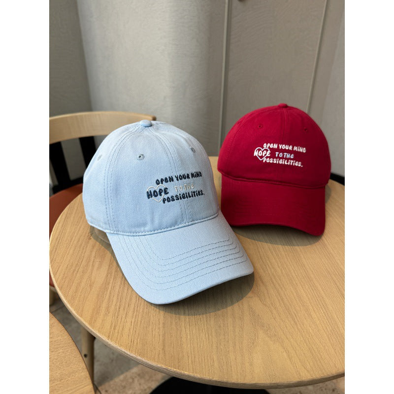 Women's Embroidered Inspirational Baseball Cap Bowlift
