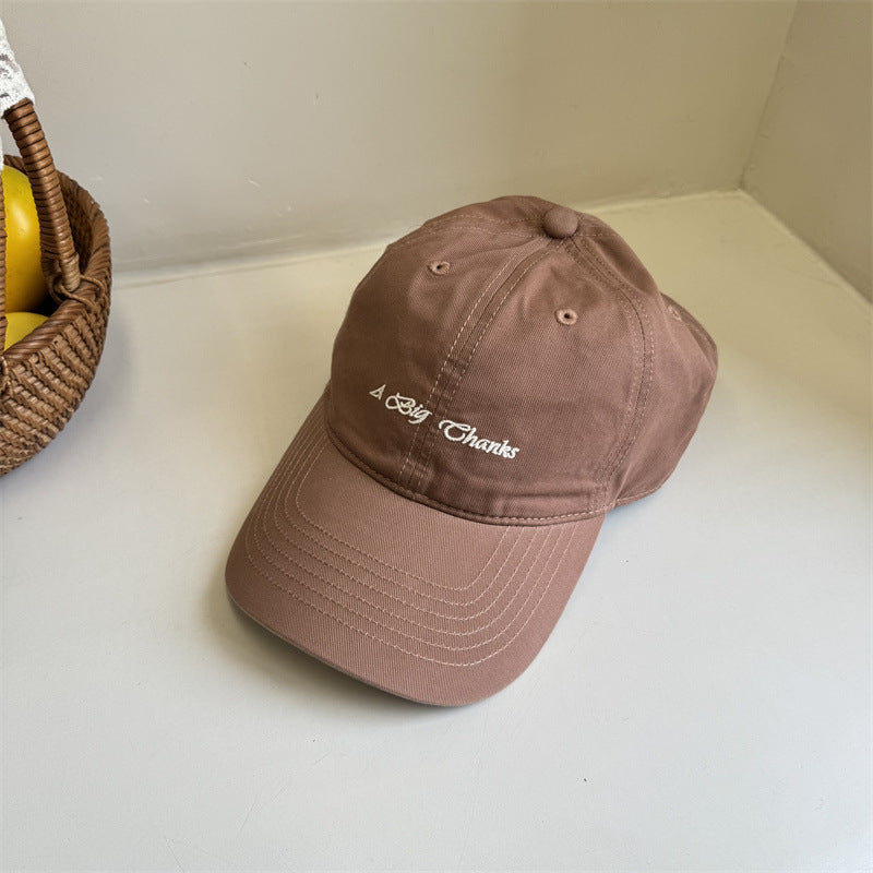 Women's Classic Embroidered Cotton Baseball Cap Bowlift