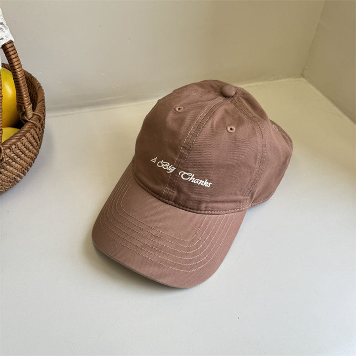 Women's Classic Embroidered Cotton Baseball Cap Bowlift