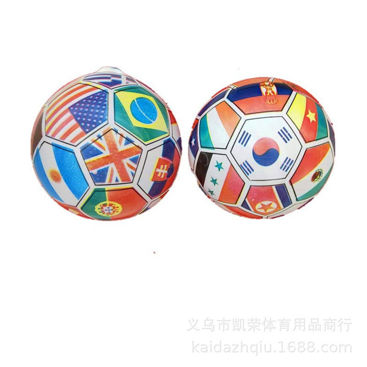 Unisex Versatile Soccer Ball with International Flag Designs Bowlift