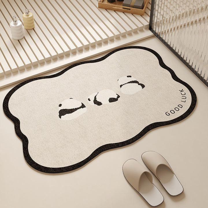 Playful Pet-Themed Absorbent Mat Bowlift
