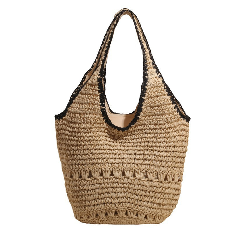 Handcrafted Everyday Bag with Authentic Weaving Pattern Bowlift