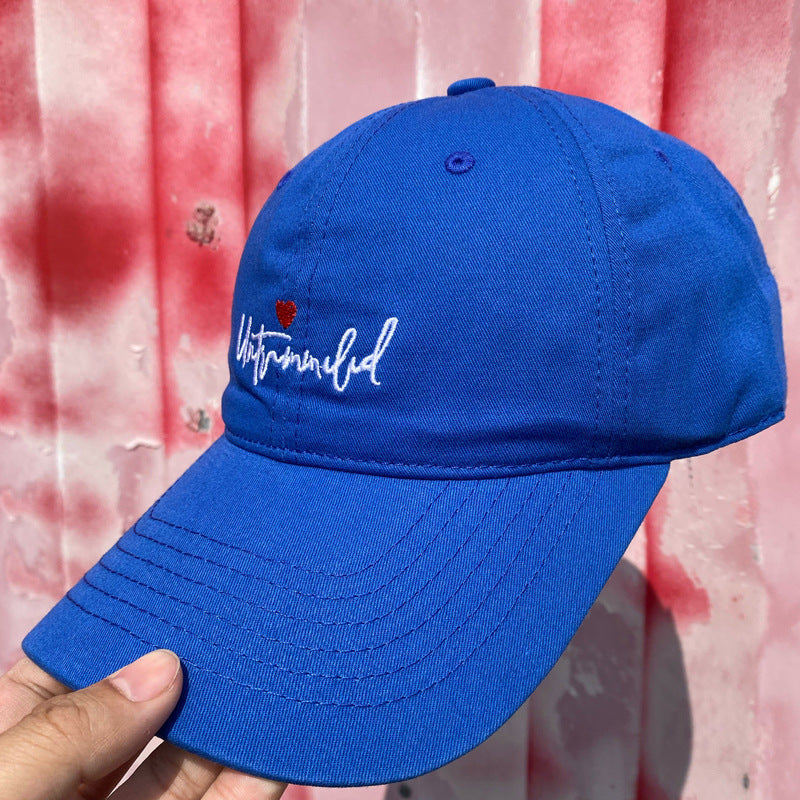 Women's Embroidered Adjustable Cap Bowlift