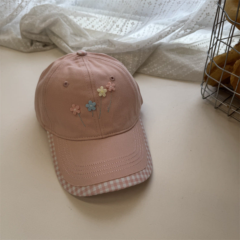 Women's Embroidered Floral Baseball Cap Bowlift 1783922357