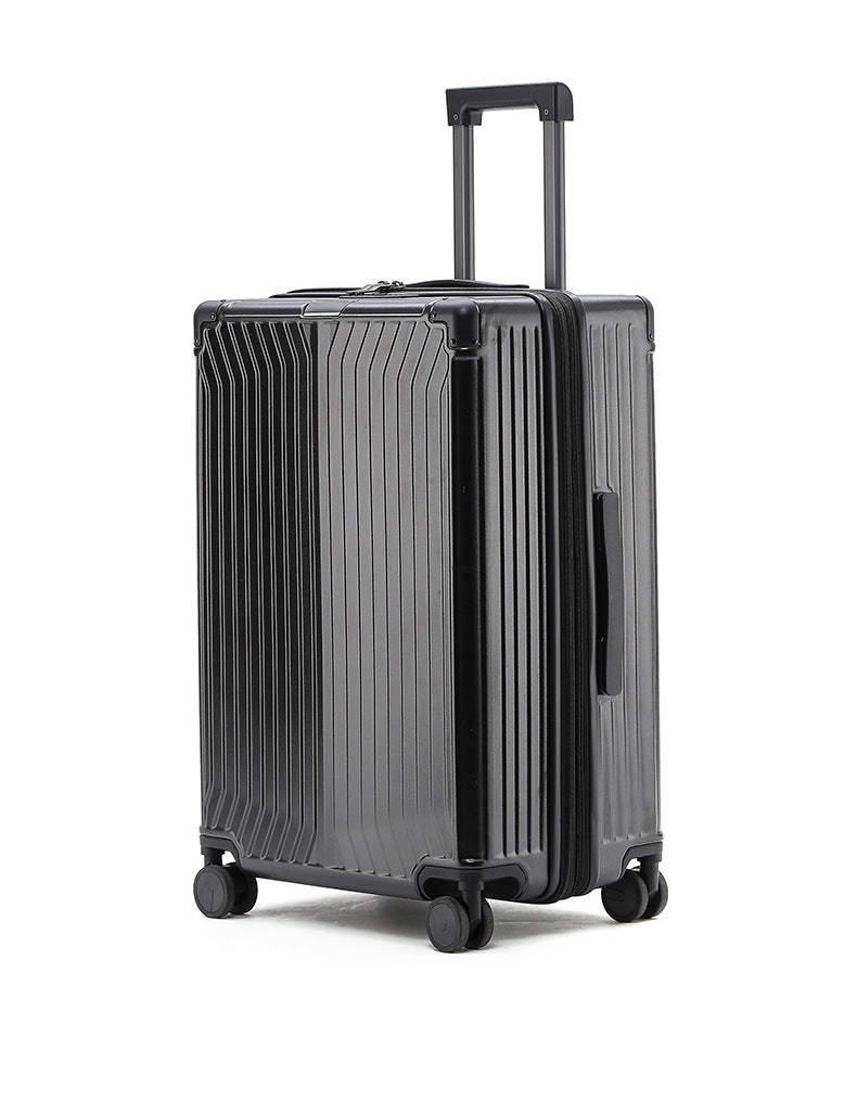 Unisex Rugged Hard-Shell Rolling Suitcase Bowlift