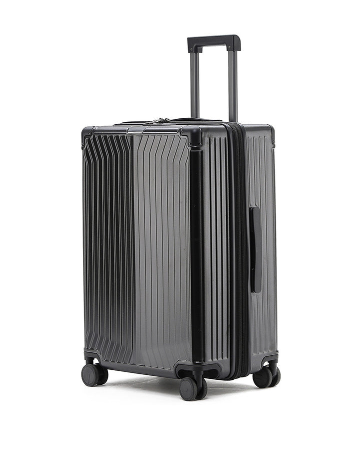 Unisex Rugged Hard-Shell Rolling Suitcase Bowlift