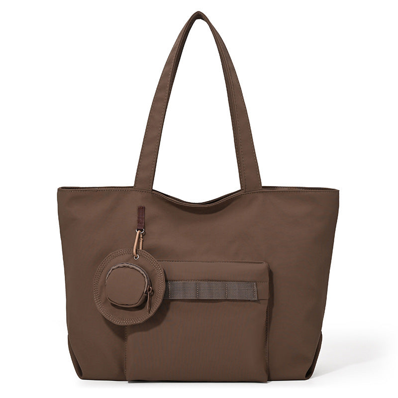 Spacious Multi-Pocket Tote Bag Bowlift
