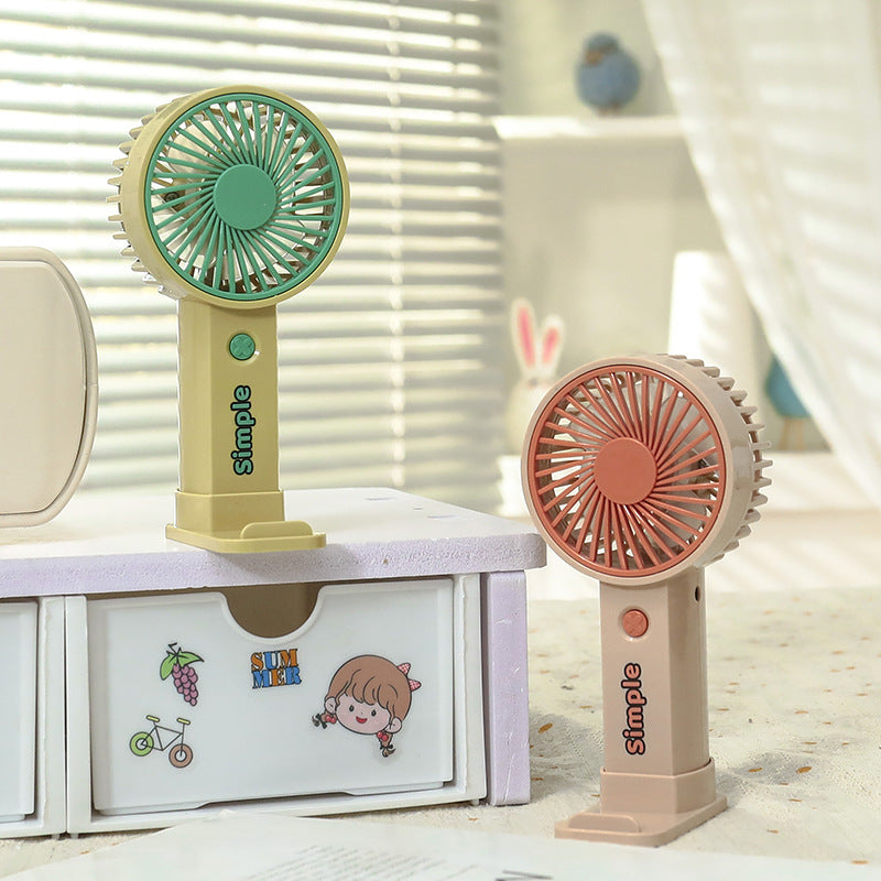 Portable hand fan with USB charging function and low noise level Bowlift