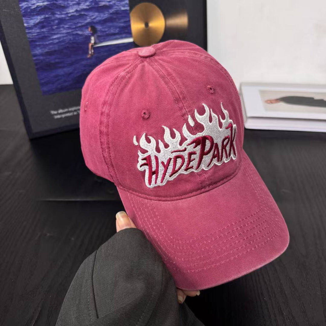 Men's Embroidered Graphic Cap Bowlift