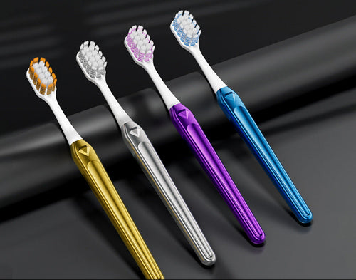 Dual-Action Ultra-Soft Toothbrush Set Bowlift