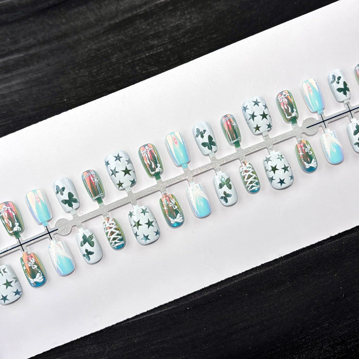 Elegant Ombre Art Press-On Nails