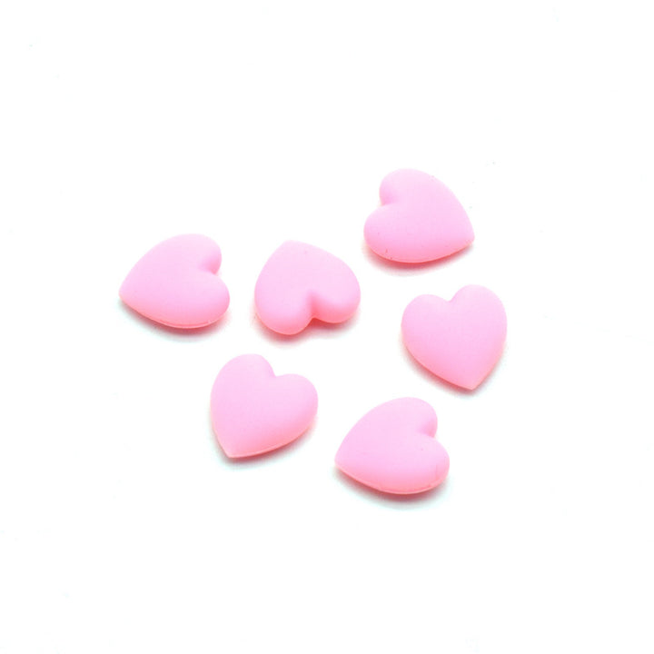 Decorative Heart Shaped Rubber Charms Bowlift