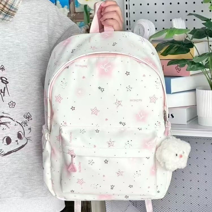 School backpack with playful star design and multiple compartments Bowlift