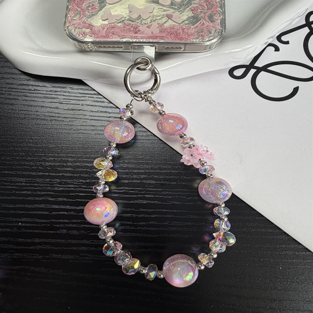 Beaded Charm Keychain Bowlift 1790134862