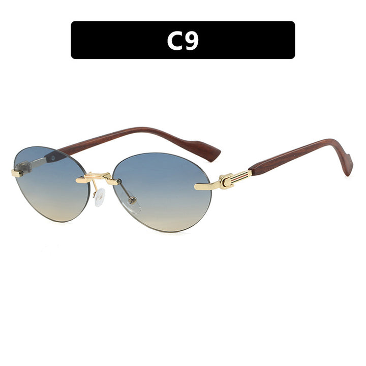 Women's fashionable sunglasses in elegant retro style with high-quality lenses and wooden details Bowlift