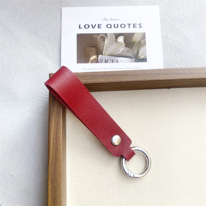 Durable Leather Keyring Bowlift