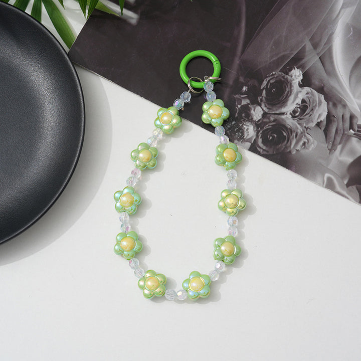 Floral Beaded Phone Chain Bowlift