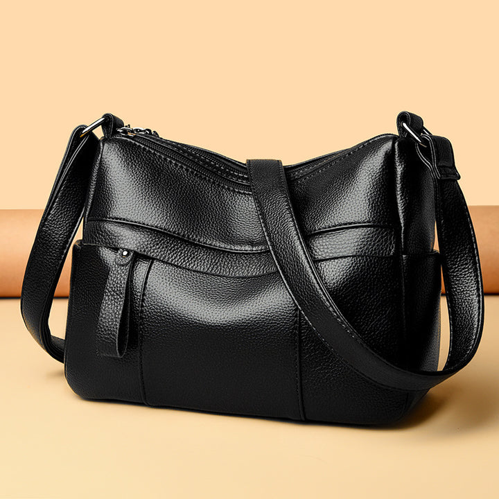 Elegant Multi-Pocket Shoulder Bag Bowlift