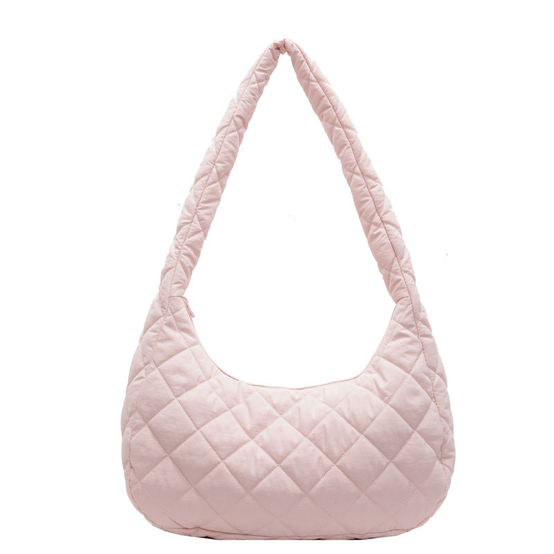 Chic Quilted Hobo Handbag Bowlift