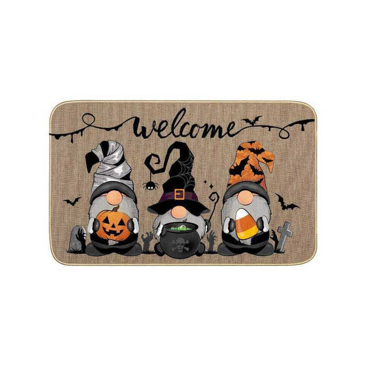 Halloween-Themed Decorative Welcome Mat Bowlift