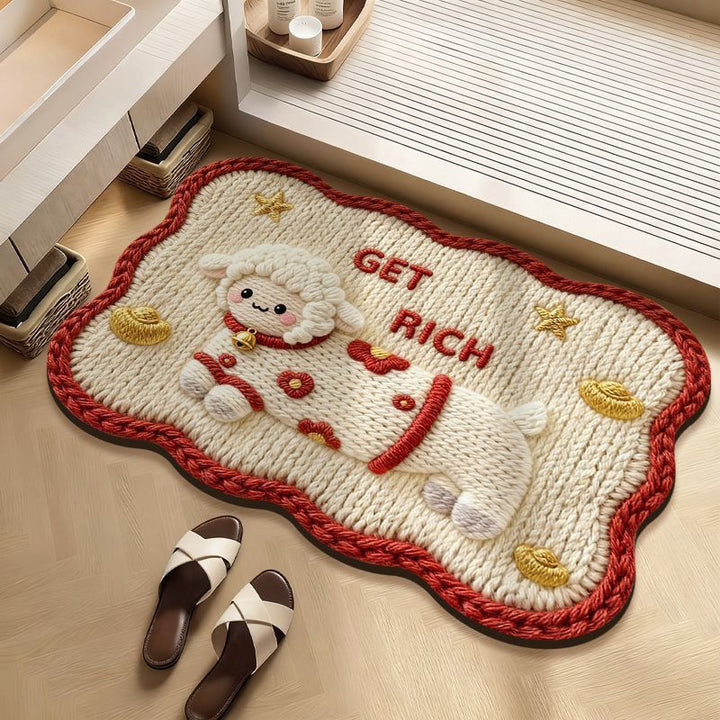 Cute Decorative Bath Mat Bowlift