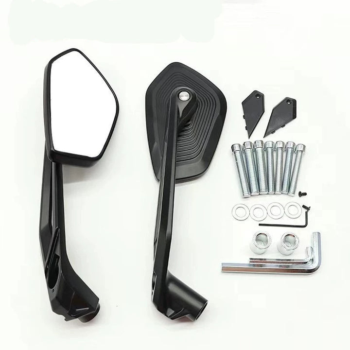 High-Performance Adjustable Motorcycle Mirrors Bowlift