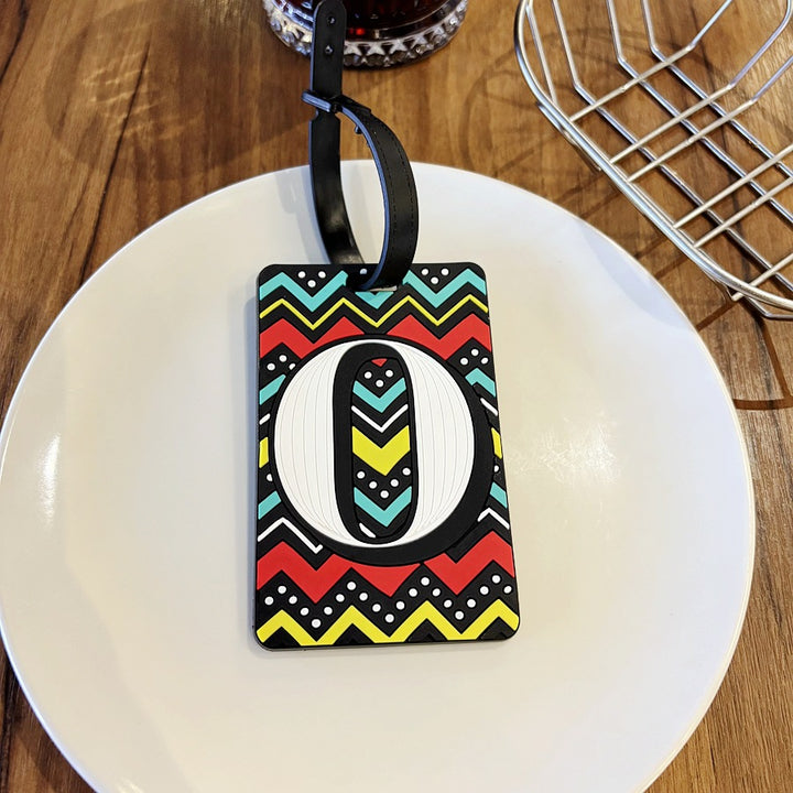 Playful Alphabet Luggage Tag Bowlift