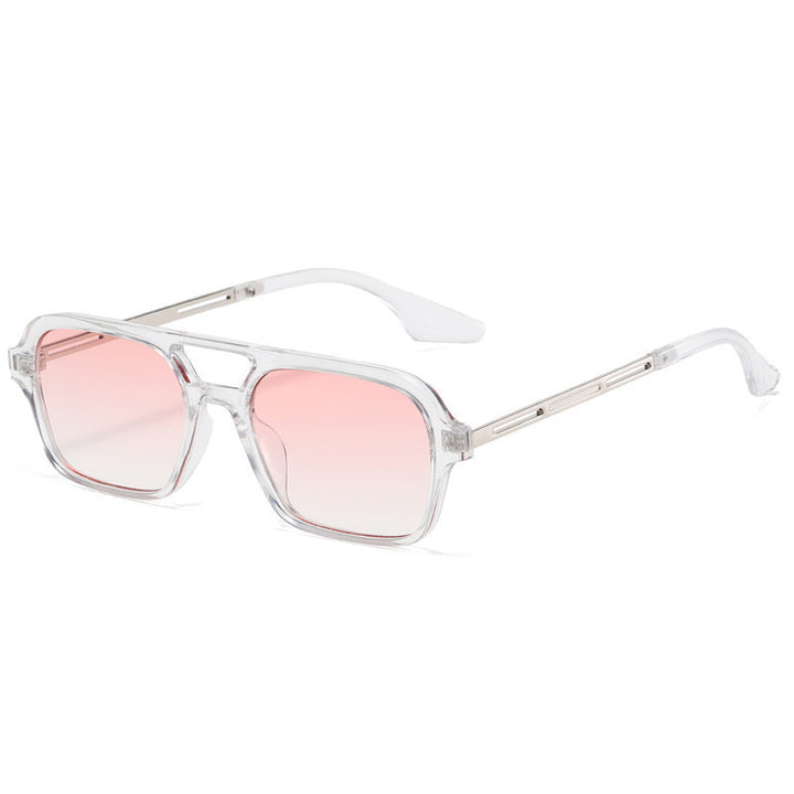 Women's Designer Sunglasses with Elegant Transparent Frame and Yellow Lenses Bowlift