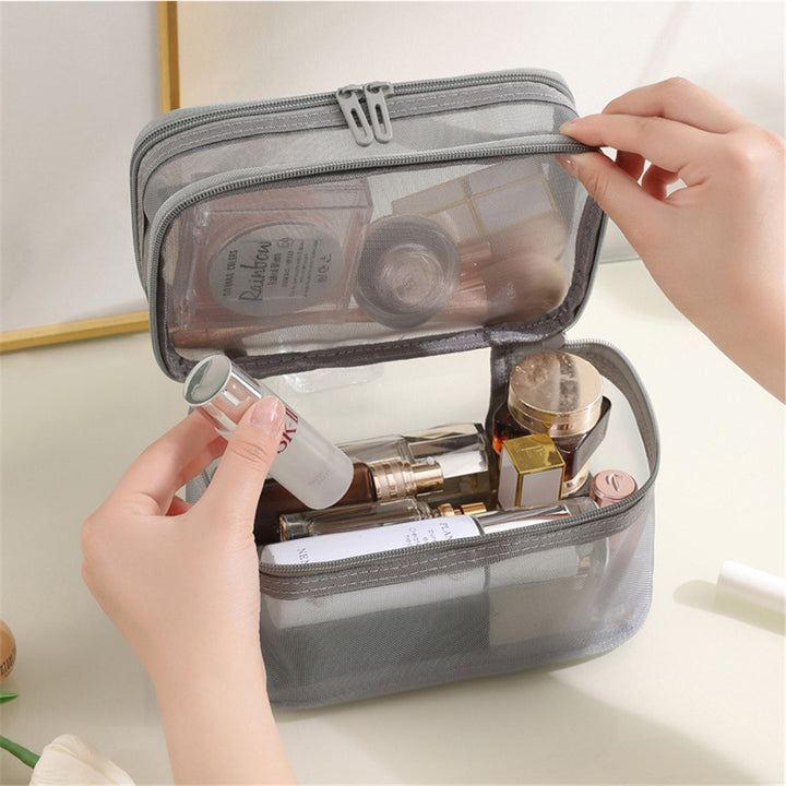 Stylish Double-Layer Cosmetic Organizer Bowlift