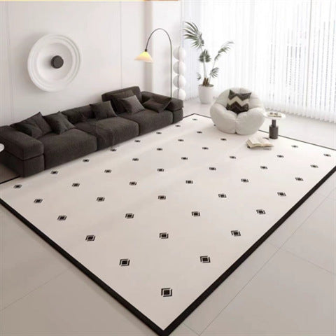 Geometric Patterned Area Rug Bowlift