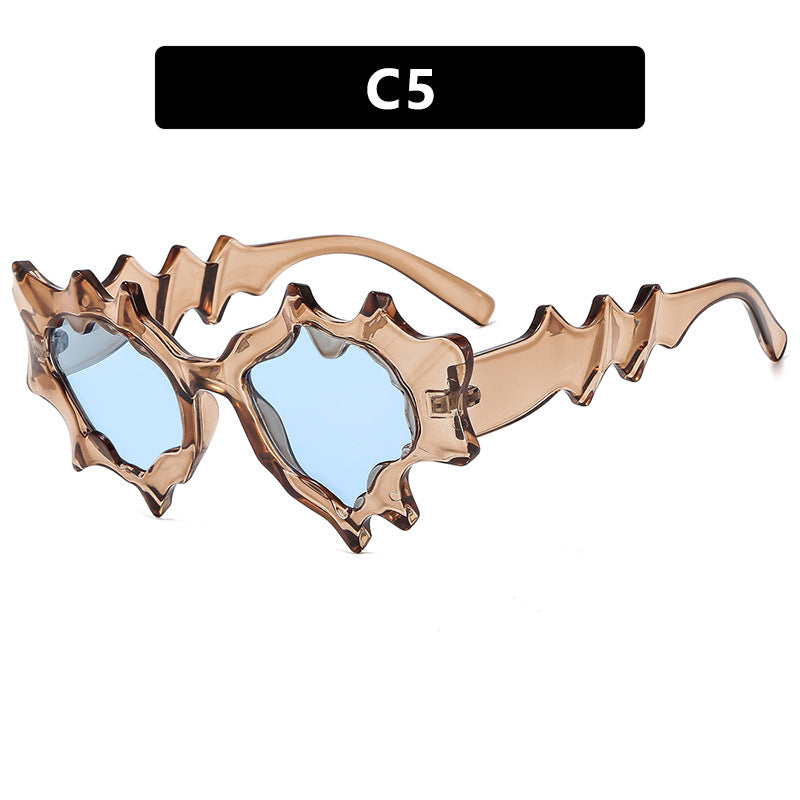 Ladies extraordinary fashion sunglasses in creative design Bowlift